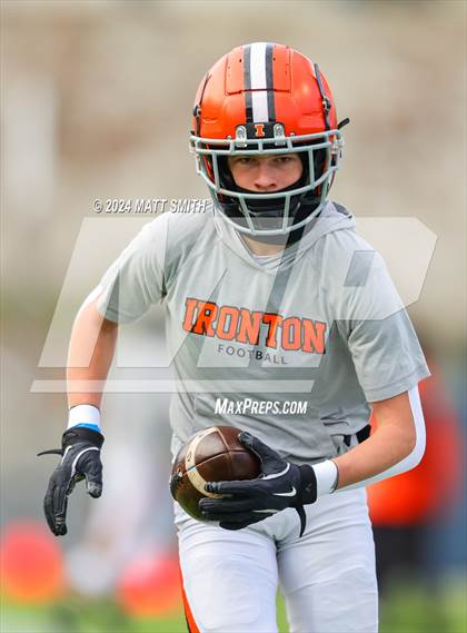 Thumbnail 3 in Liberty Center vs. Ironton (OHSAA Division 5 Final) photogallery.