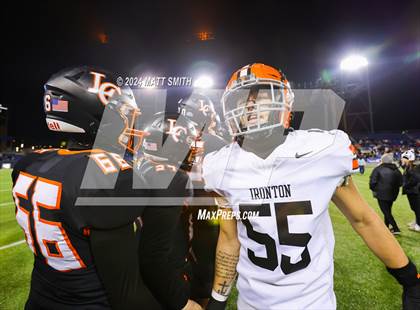 Thumbnail 1 in Liberty Center vs. Ironton (OHSAA Division 5 Final) photogallery.