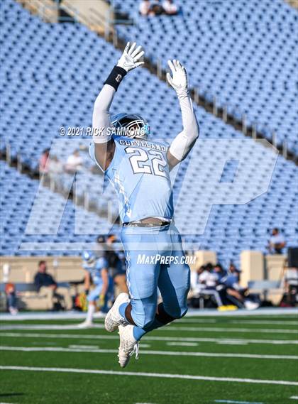 Thumbnail 1 in Cleveland vs. Mount Tabor (NCHSAA 3AA Final) photogallery.