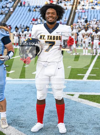 Thumbnail 2 in Cleveland vs. Mount Tabor (NCHSAA 3AA Final) photogallery.