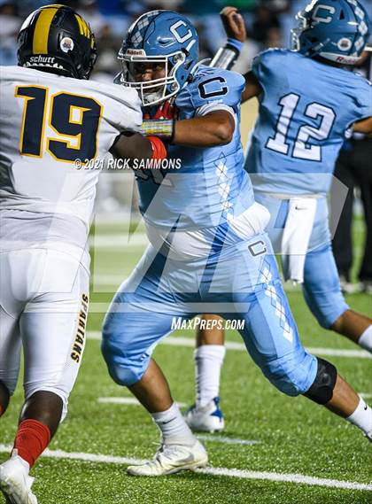 Thumbnail 2 in Cleveland vs. Mount Tabor (NCHSAA 3AA Final) photogallery.