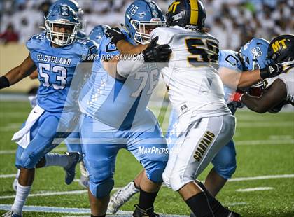 Thumbnail 1 in Cleveland vs. Mount Tabor (NCHSAA 3AA Final) photogallery.