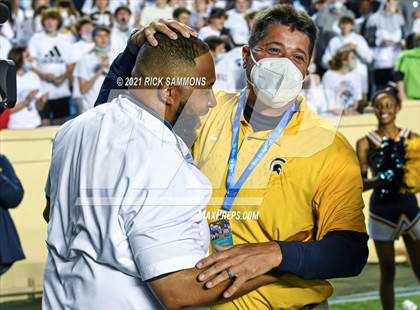 Thumbnail 1 in Cleveland vs. Mount Tabor (NCHSAA 3AA Final) photogallery.
