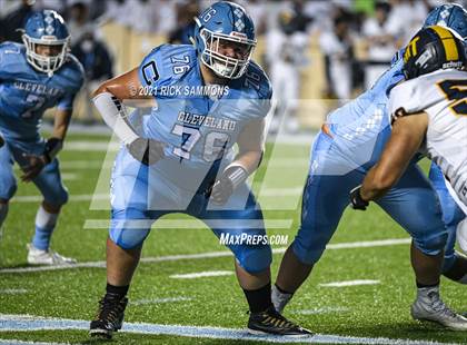 Thumbnail 2 in Cleveland vs. Mount Tabor (NCHSAA 3AA Final) photogallery.