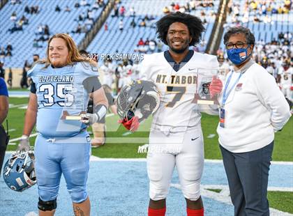 Thumbnail 3 in Cleveland vs. Mount Tabor (NCHSAA 3AA Final) photogallery.