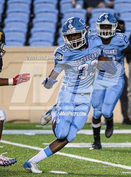 Thumbnail 2 in Cleveland vs. Mount Tabor (NCHSAA 3AA Final) photogallery.