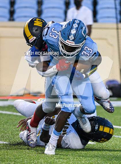 Thumbnail 3 in Cleveland vs. Mount Tabor (NCHSAA 3AA Final) photogallery.