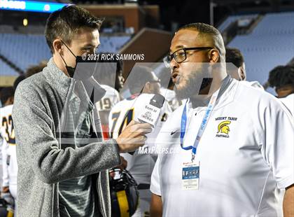 Thumbnail 2 in Cleveland vs. Mount Tabor (NCHSAA 3AA Final) photogallery.