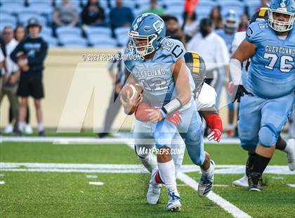 Thumbnail 3 in Cleveland vs. Mount Tabor (NCHSAA 3AA Final) photogallery.