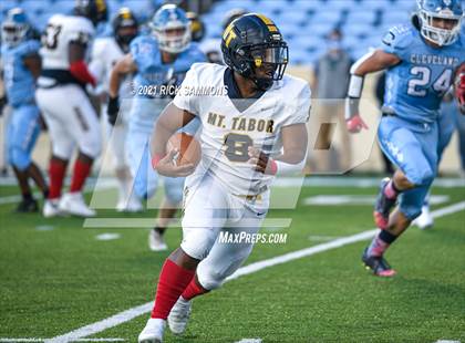 Thumbnail 3 in Cleveland vs. Mount Tabor (NCHSAA 3AA Final) photogallery.