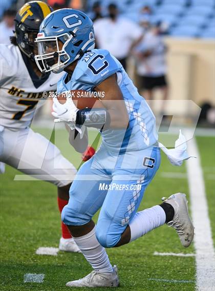 Thumbnail 1 in Cleveland vs. Mount Tabor (NCHSAA 3AA Final) photogallery.