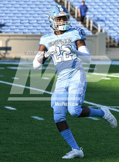 Thumbnail 1 in Cleveland vs. Mount Tabor (NCHSAA 3AA Final) photogallery.
