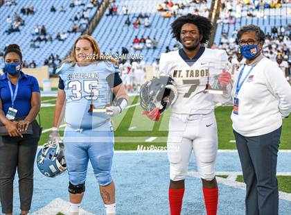 Thumbnail 1 in Cleveland vs. Mount Tabor (NCHSAA 3AA Final) photogallery.