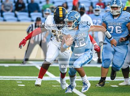 Thumbnail 1 in Cleveland vs. Mount Tabor (NCHSAA 3AA Final) photogallery.