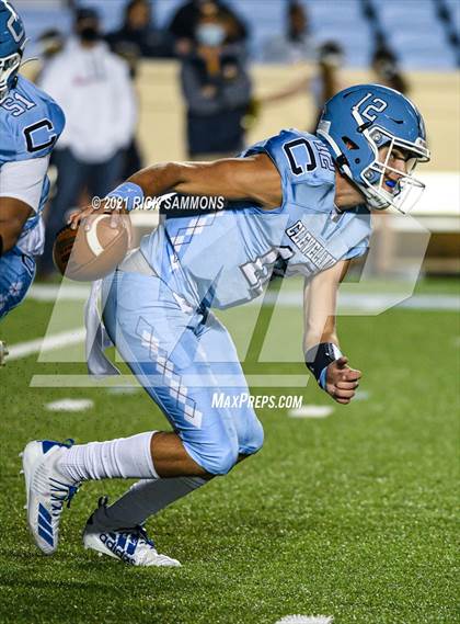 Thumbnail 1 in Cleveland vs. Mount Tabor (NCHSAA 3AA Final) photogallery.