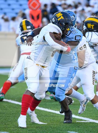 Thumbnail 3 in Cleveland vs. Mount Tabor (NCHSAA 3AA Final) photogallery.