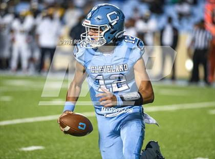 Thumbnail 3 in Cleveland vs. Mount Tabor (NCHSAA 3AA Final) photogallery.
