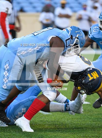 Thumbnail 3 in Cleveland vs. Mount Tabor (NCHSAA 3AA Final) photogallery.