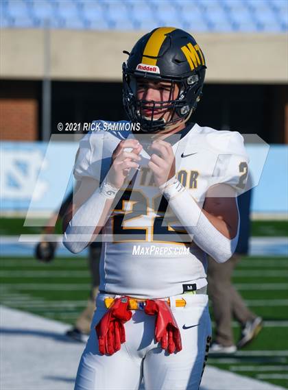 Thumbnail 1 in Cleveland vs. Mount Tabor (NCHSAA 3AA Final) photogallery.