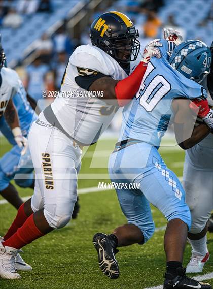 Thumbnail 3 in Cleveland vs. Mount Tabor (NCHSAA 3AA Final) photogallery.