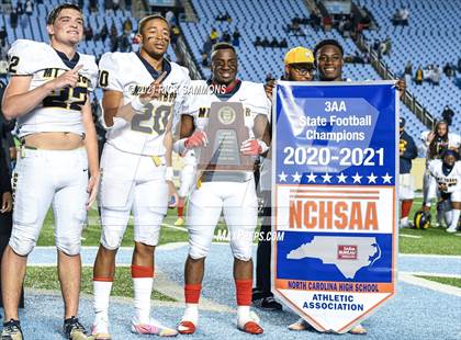 Thumbnail 1 in Cleveland vs. Mount Tabor (NCHSAA 3AA Final) photogallery.