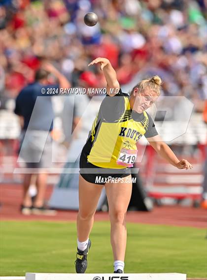 Thumbnail 3 in IHSAA Finals (Shot Put)  photogallery.
