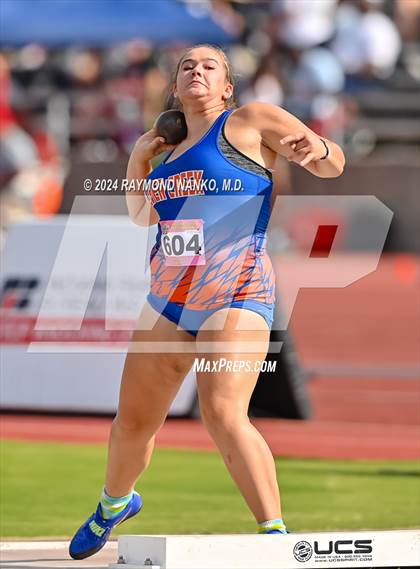 Thumbnail 3 in IHSAA Finals (Shot Put)  photogallery.