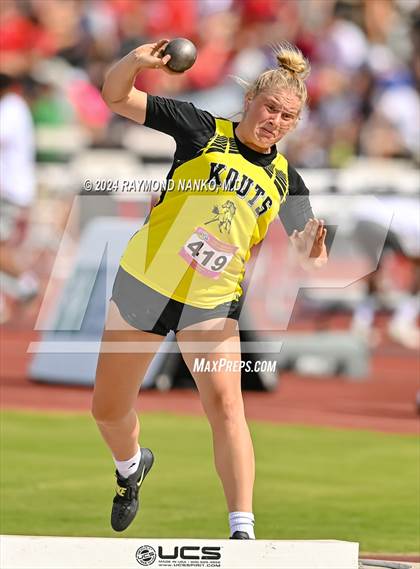 Thumbnail 2 in IHSAA Finals (Shot Put)  photogallery.