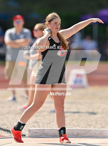 Thumbnail 1 in IHSAA Finals (Shot Put)  photogallery.