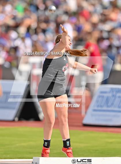 Thumbnail 2 in IHSAA Finals (Shot Put)  photogallery.