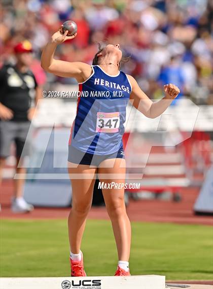 Thumbnail 2 in IHSAA Finals (Shot Put)  photogallery.