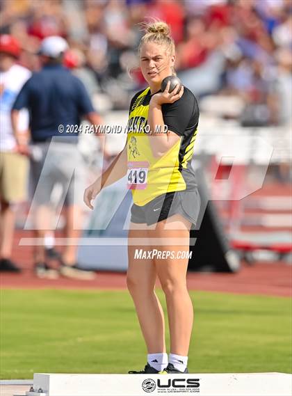 Thumbnail 3 in IHSAA Finals (Shot Put)  photogallery.