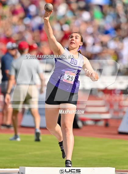 Thumbnail 2 in IHSAA Finals (Shot Put)  photogallery.