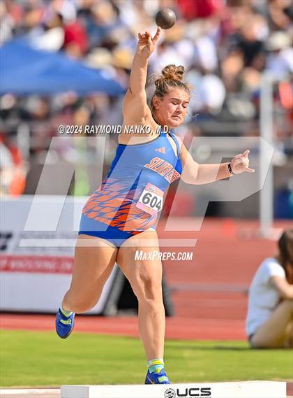 Thumbnail 2 in IHSAA Finals (Shot Put)  photogallery.