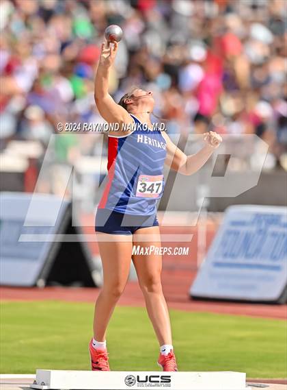 Thumbnail 3 in IHSAA Finals (Shot Put)  photogallery.