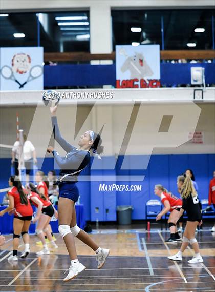 Thumbnail 3 in Our Lady of Mercy Academy vs. Baldwin (Long Beach Invitational) photogallery.