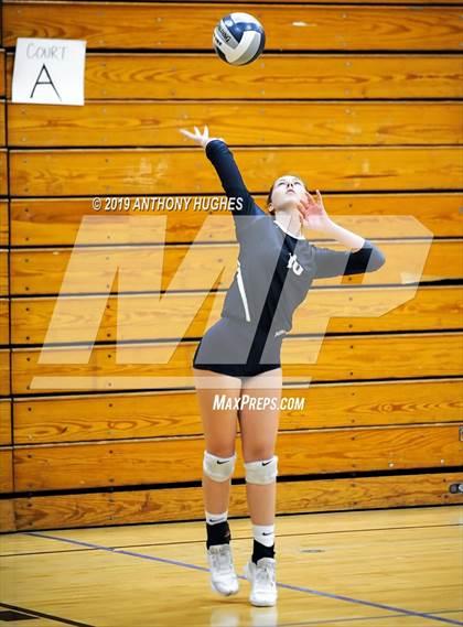 Thumbnail 3 in Our Lady of Mercy Academy vs. Baldwin (Long Beach Invitational) photogallery.