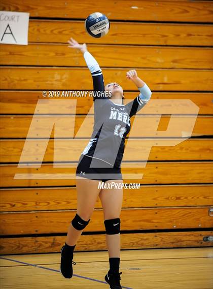 Thumbnail 1 in Our Lady of Mercy Academy vs. Baldwin (Long Beach Invitational) photogallery.