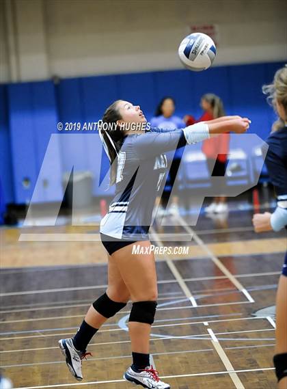 Thumbnail 2 in Our Lady of Mercy Academy vs. Baldwin (Long Beach Invitational) photogallery.
