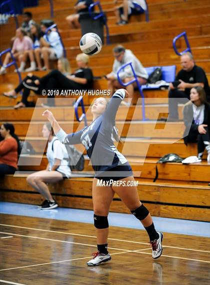 Thumbnail 2 in Our Lady of Mercy Academy vs. Baldwin (Long Beach Invitational) photogallery.