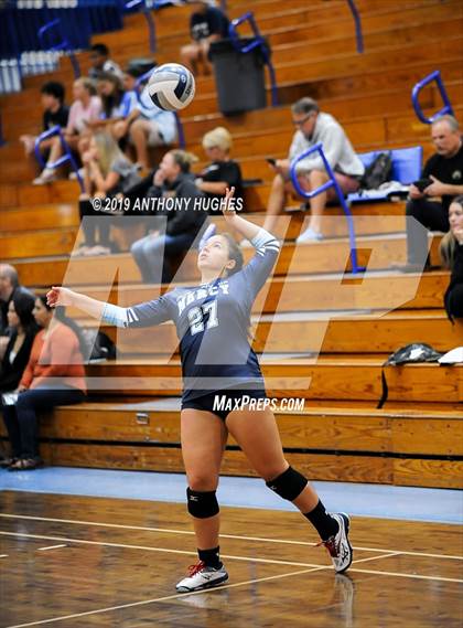 Thumbnail 2 in Our Lady of Mercy Academy vs. Baldwin (Long Beach Invitational) photogallery.