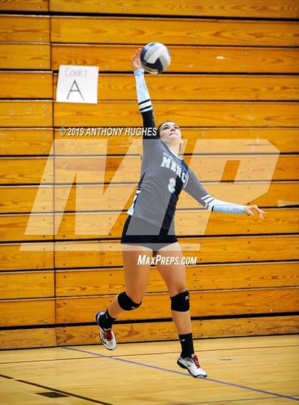 Thumbnail 1 in Our Lady of Mercy Academy vs. Baldwin (Long Beach Invitational) photogallery.