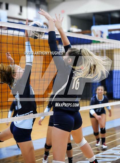 Thumbnail 3 in Our Lady of Mercy Academy vs. Baldwin (Long Beach Invitational) photogallery.