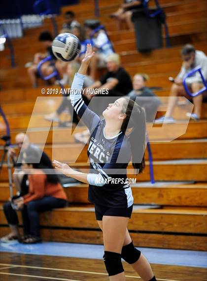 Thumbnail 3 in Our Lady of Mercy Academy vs. Baldwin (Long Beach Invitational) photogallery.