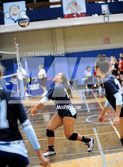 Thumbnail 1 in Our Lady of Mercy Academy vs. Baldwin (Long Beach Invitational) photogallery.