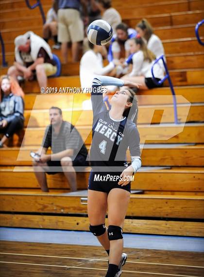 Thumbnail 3 in Our Lady of Mercy Academy vs. Baldwin (Long Beach Invitational) photogallery.