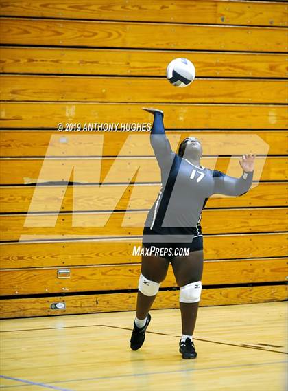 Thumbnail 1 in Our Lady of Mercy Academy vs. Baldwin (Long Beach Invitational) photogallery.