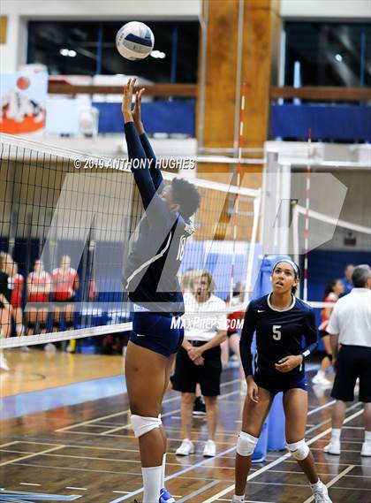 Thumbnail 1 in Our Lady of Mercy Academy vs. Baldwin (Long Beach Invitational) photogallery.