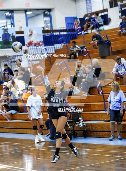 Thumbnail 2 in Our Lady of Mercy Academy vs. Baldwin (Long Beach Invitational) photogallery.