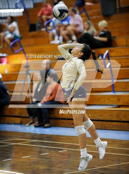 Thumbnail 2 in Our Lady of Mercy Academy vs. Baldwin (Long Beach Invitational) photogallery.